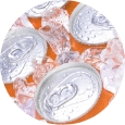 Cans on ice